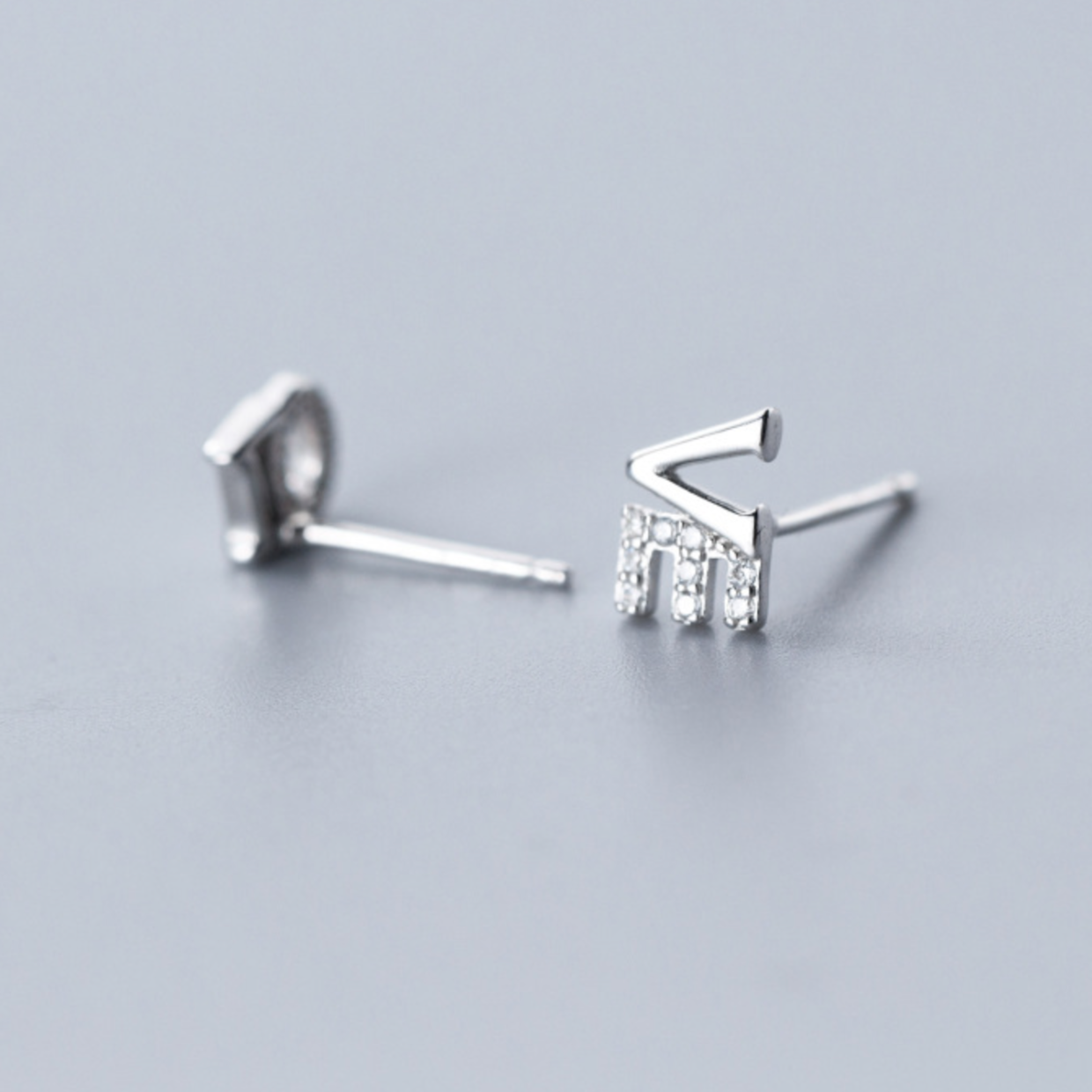 Love Stud Earrings