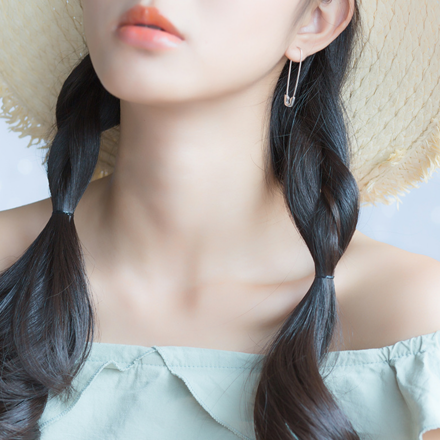 Safety Pin Earrings