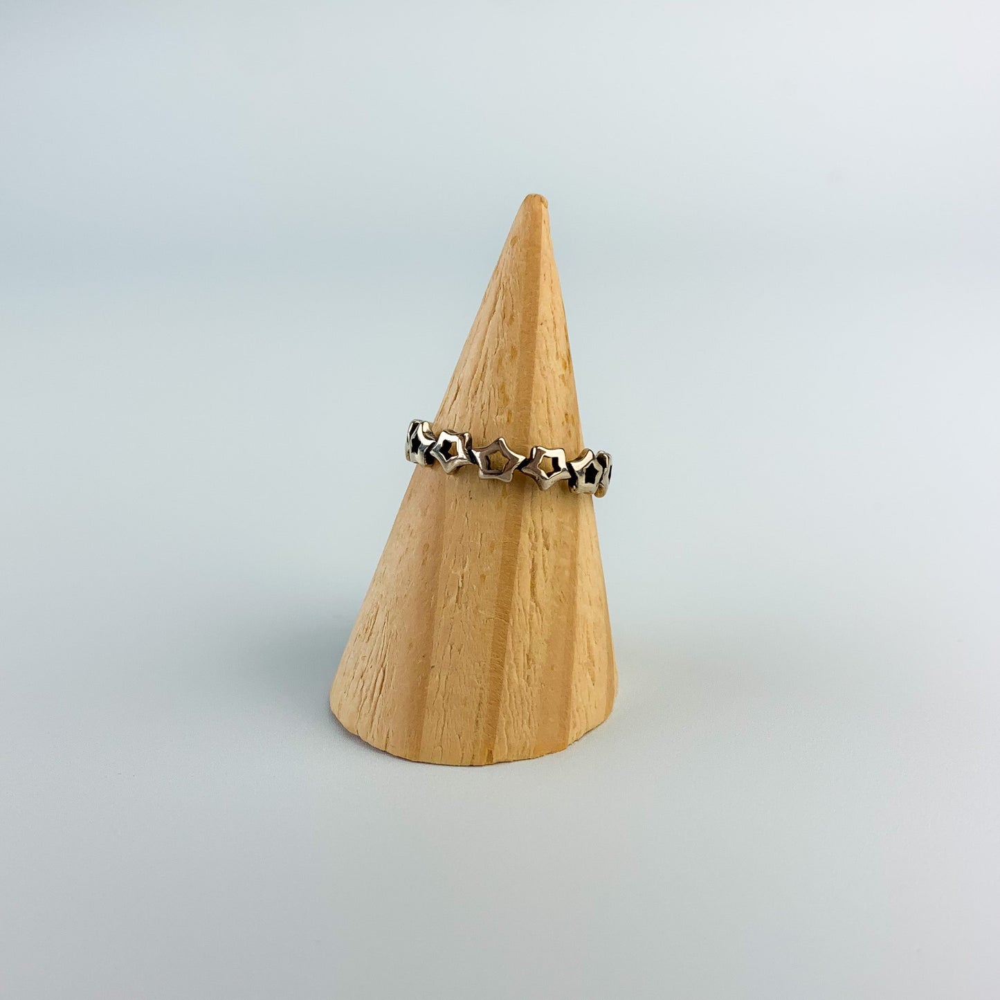Star Linked Adjustable Ring