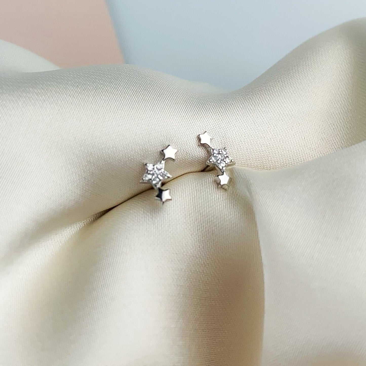 Tiny Star Constellation Earrings