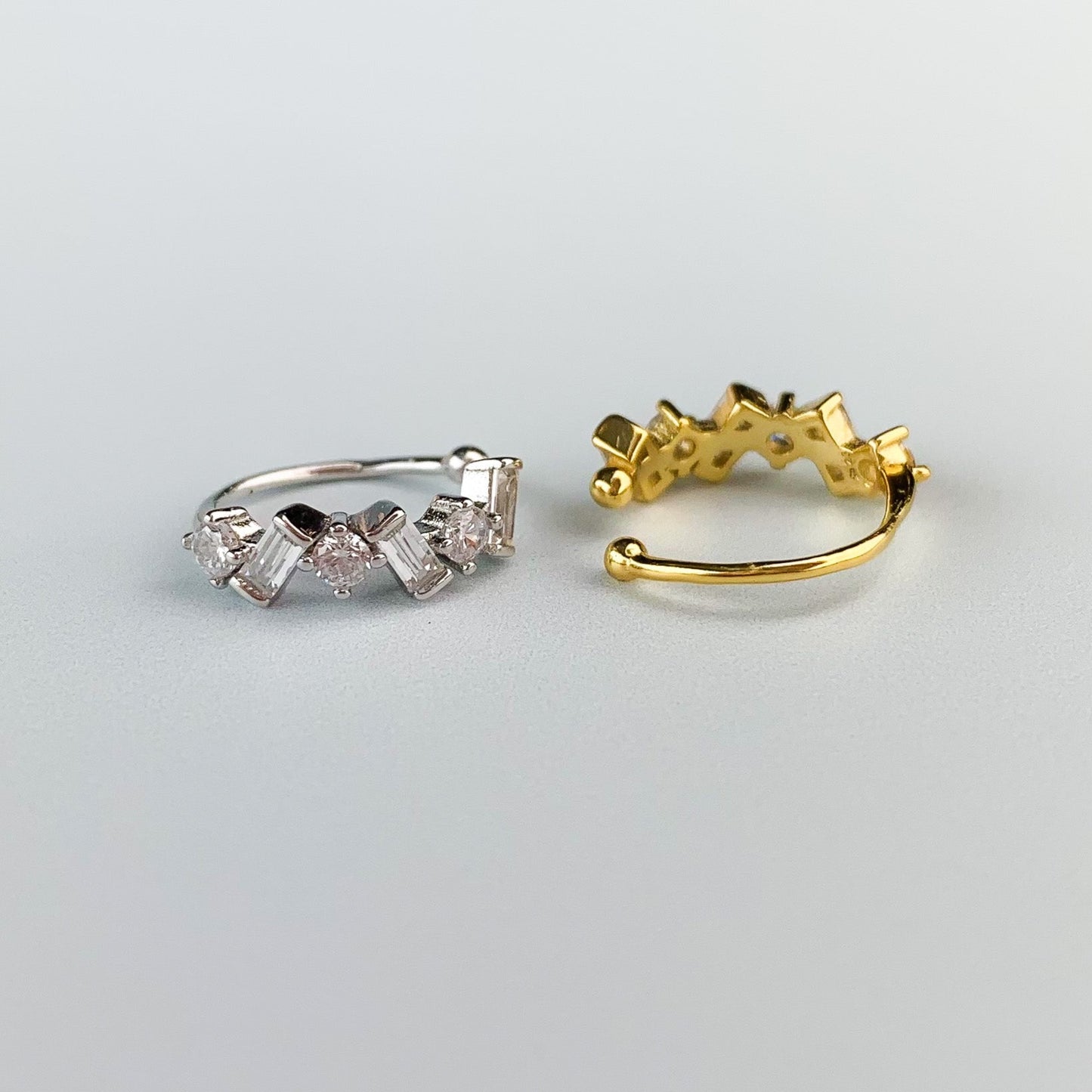 Crystal Cluster Ear Cuff