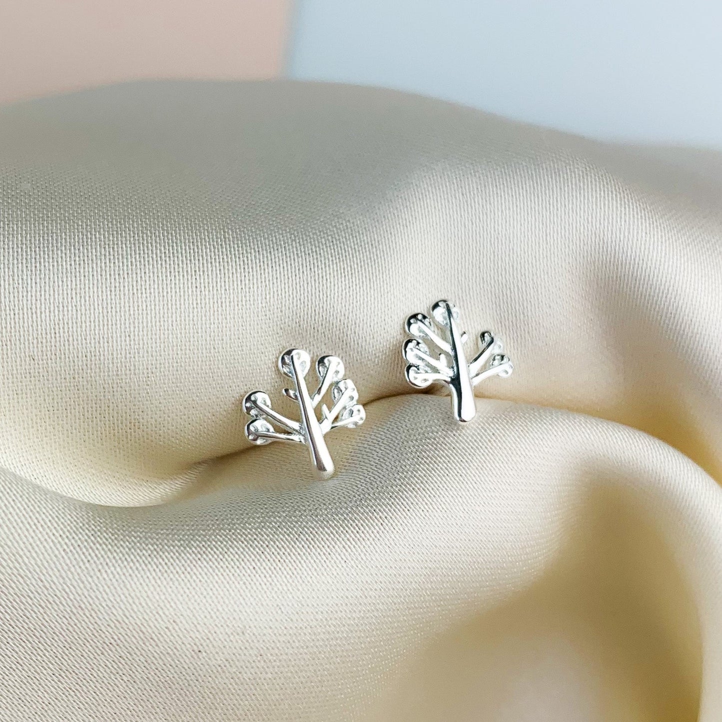 Tree Stud Earrings