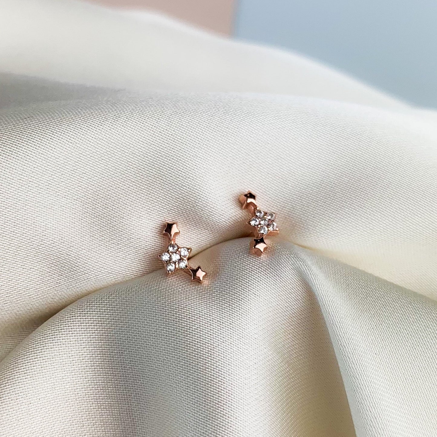 Tiny Star Constellation Earrings