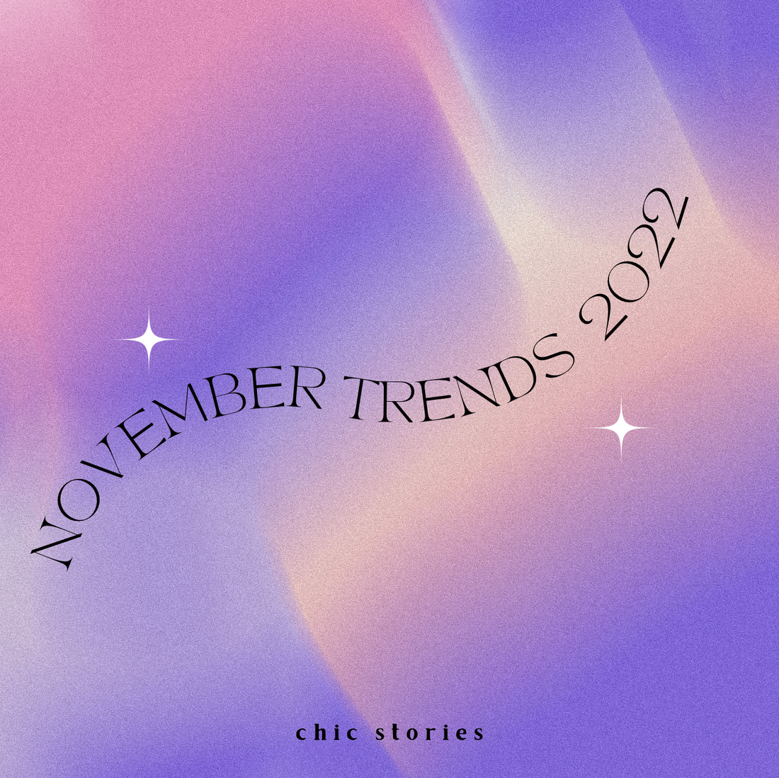 November Jewellery Trends