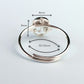 Abstract Face Adjustable Ring