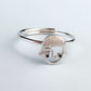 Abstract Face Adjustable Ring