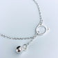 Cat Bracelet with Hanging Bell Charm