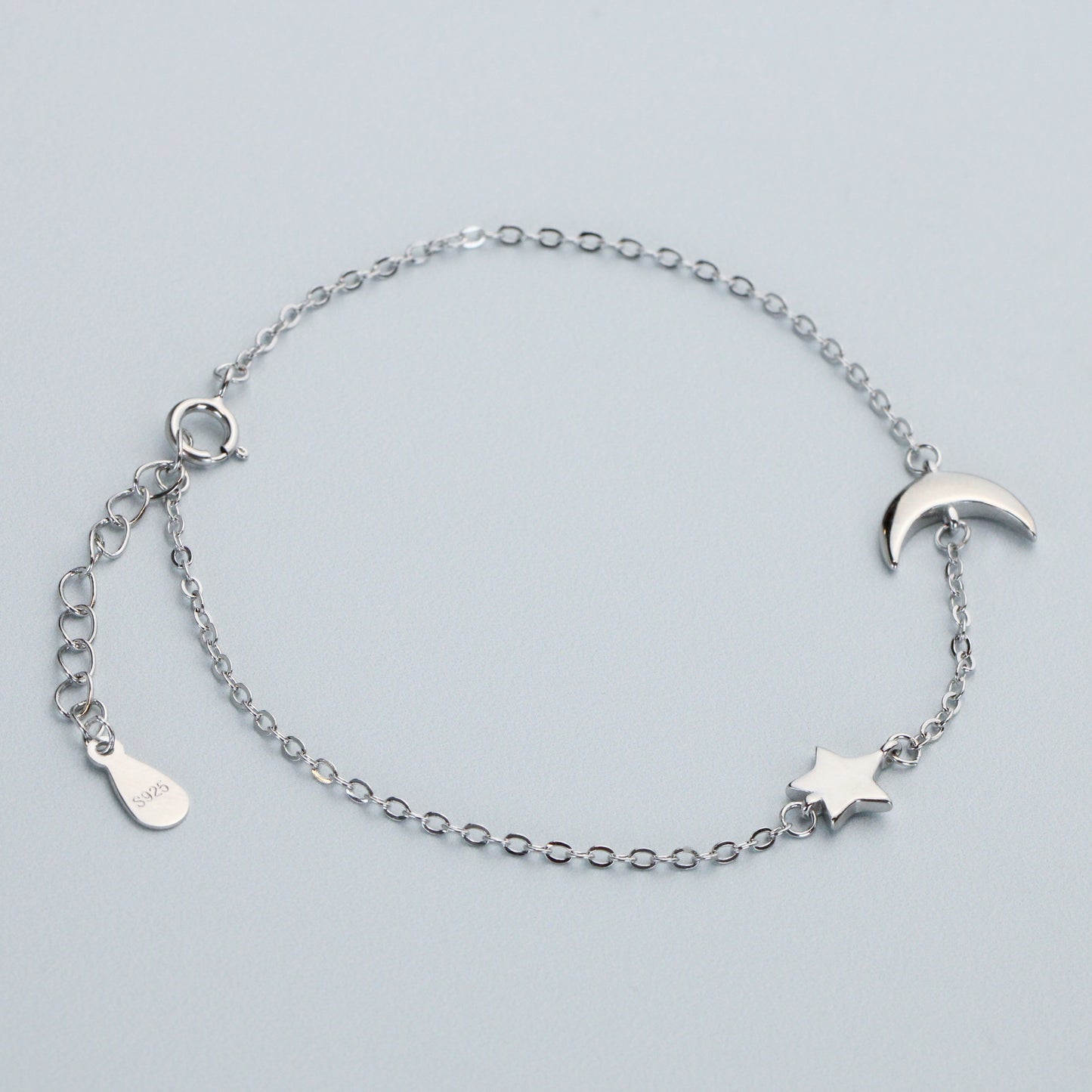 Moon and Star Bracelet