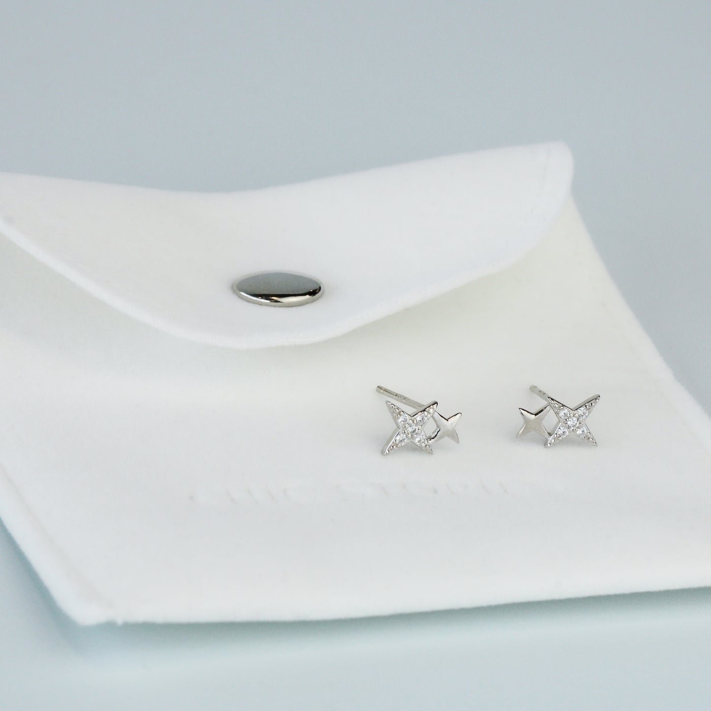 Twinkling Star Stud Earrings