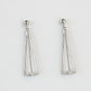 Pyramid Dangle Stud Earrings