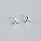 V Shape Stud Earrings