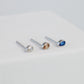 Crystal Teardrop Stud Earrings