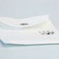 Crystal Teardrop Stud Earrings