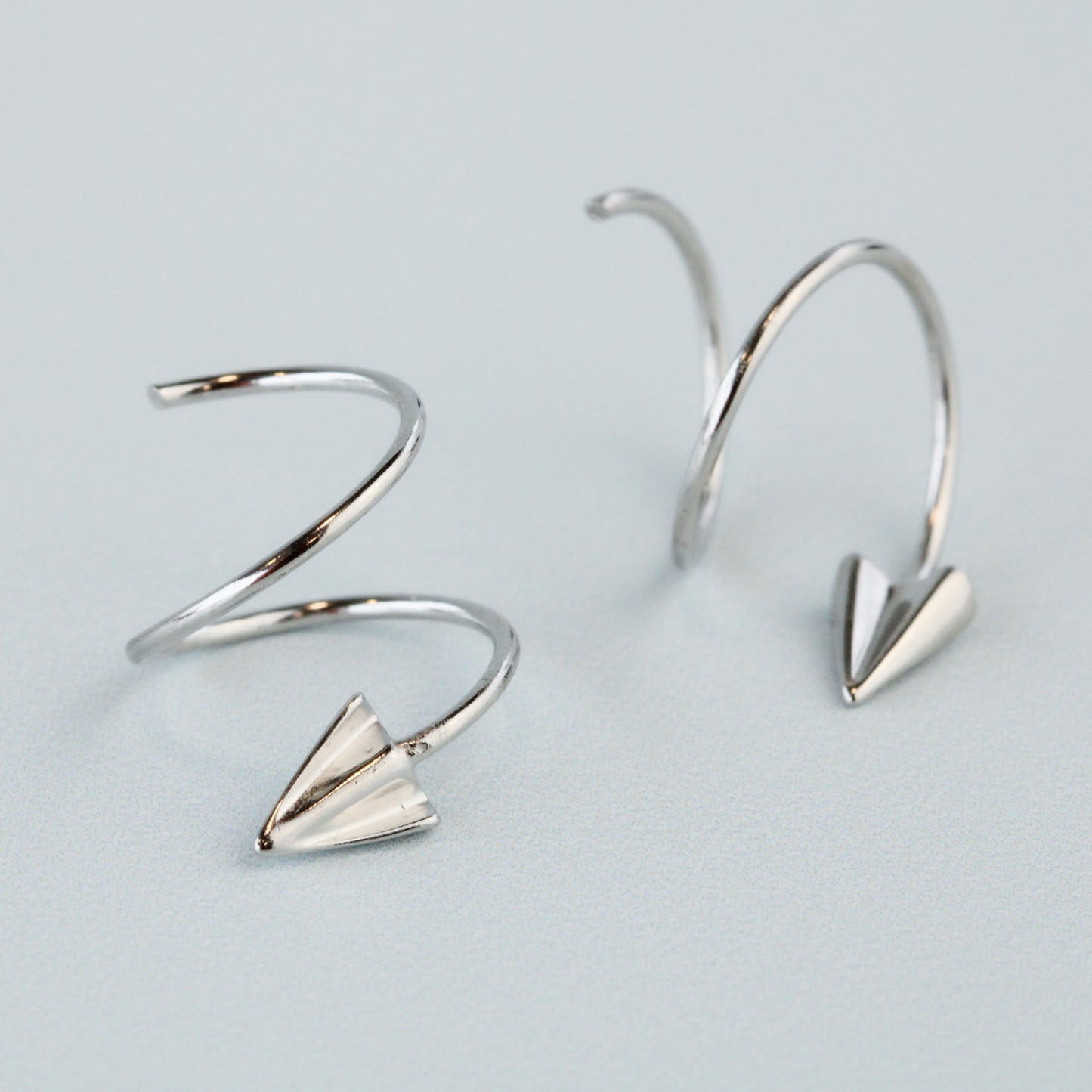 Spiral Arrow Earrings