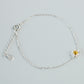 Dainty Daisy Charm Bracelet