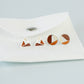 Geometric Triangle and Circle Stud Earrings