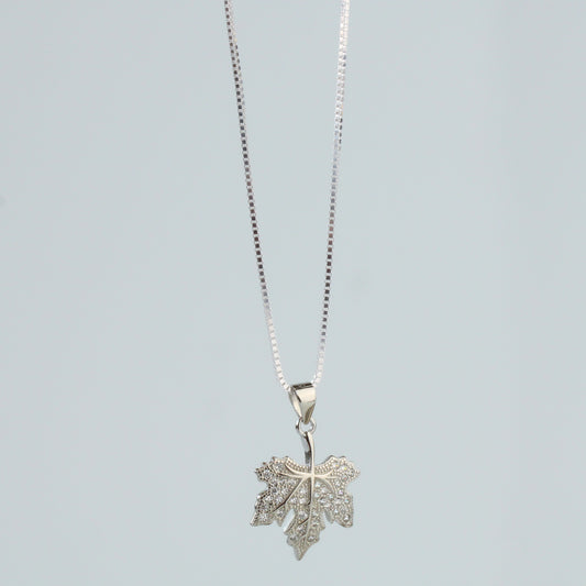 Maple Leaf Pendant Necklace