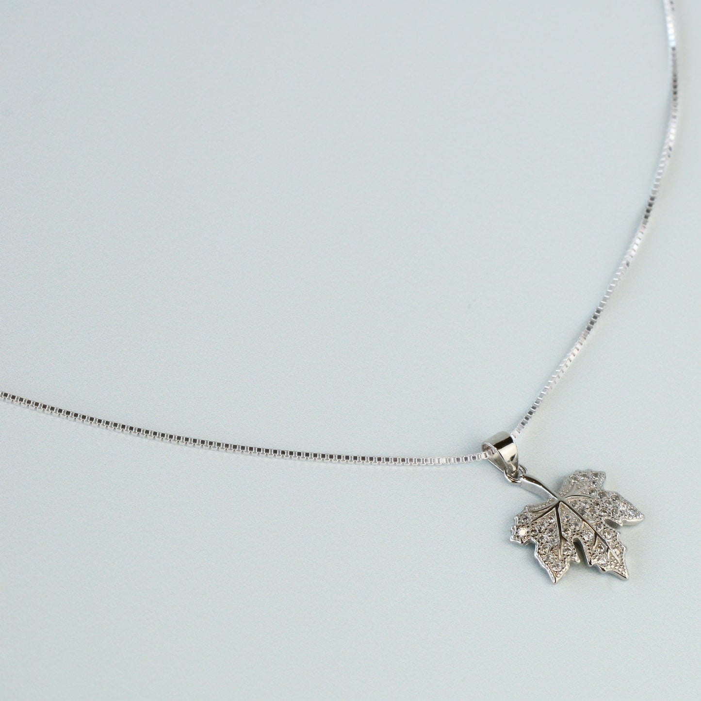 Maple Leaf Pendant Necklace