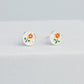 Tulip Circle Stud Earrings