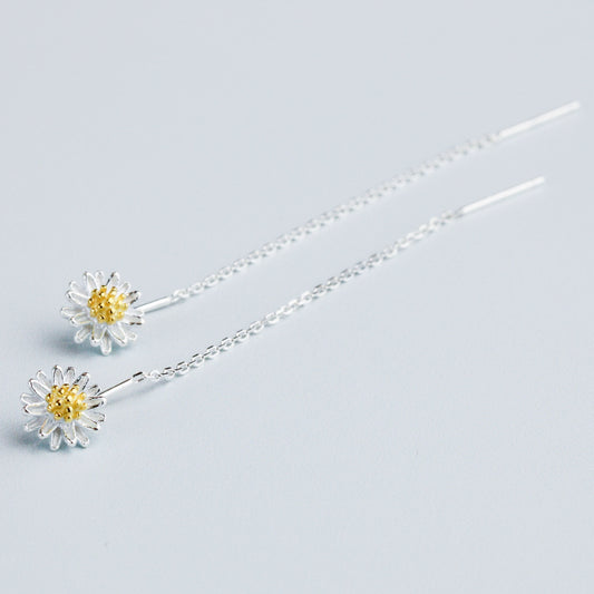 Daisy Chain Threader Earrings