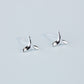 Fish Tail Stud Earrings