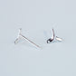 Fish Tail Stud Earrings