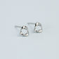 Twisted Triangle Earrings