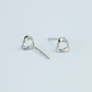Twisted Triangle Earrings