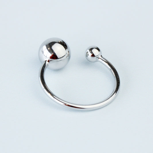 Ball Detail Open Ring