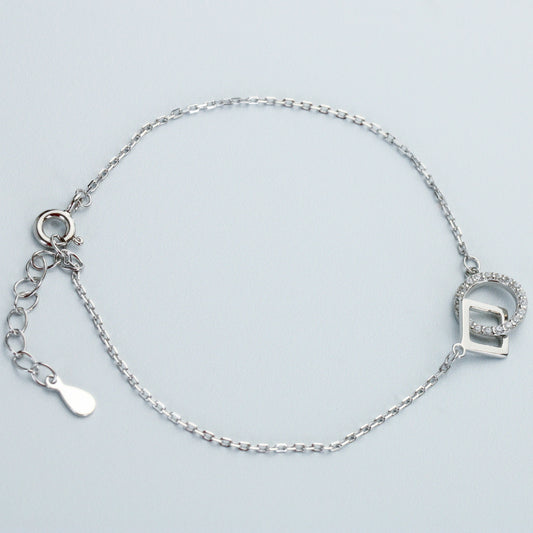 Interlocking Geometric Shapes Bracelet