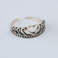 Adjustable Heart Crown Ring