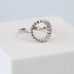 Circle Detail Adjustable Ring