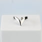 Adjustable Chevron Shape Ring