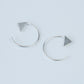 Geometric Open Hoop Earrings