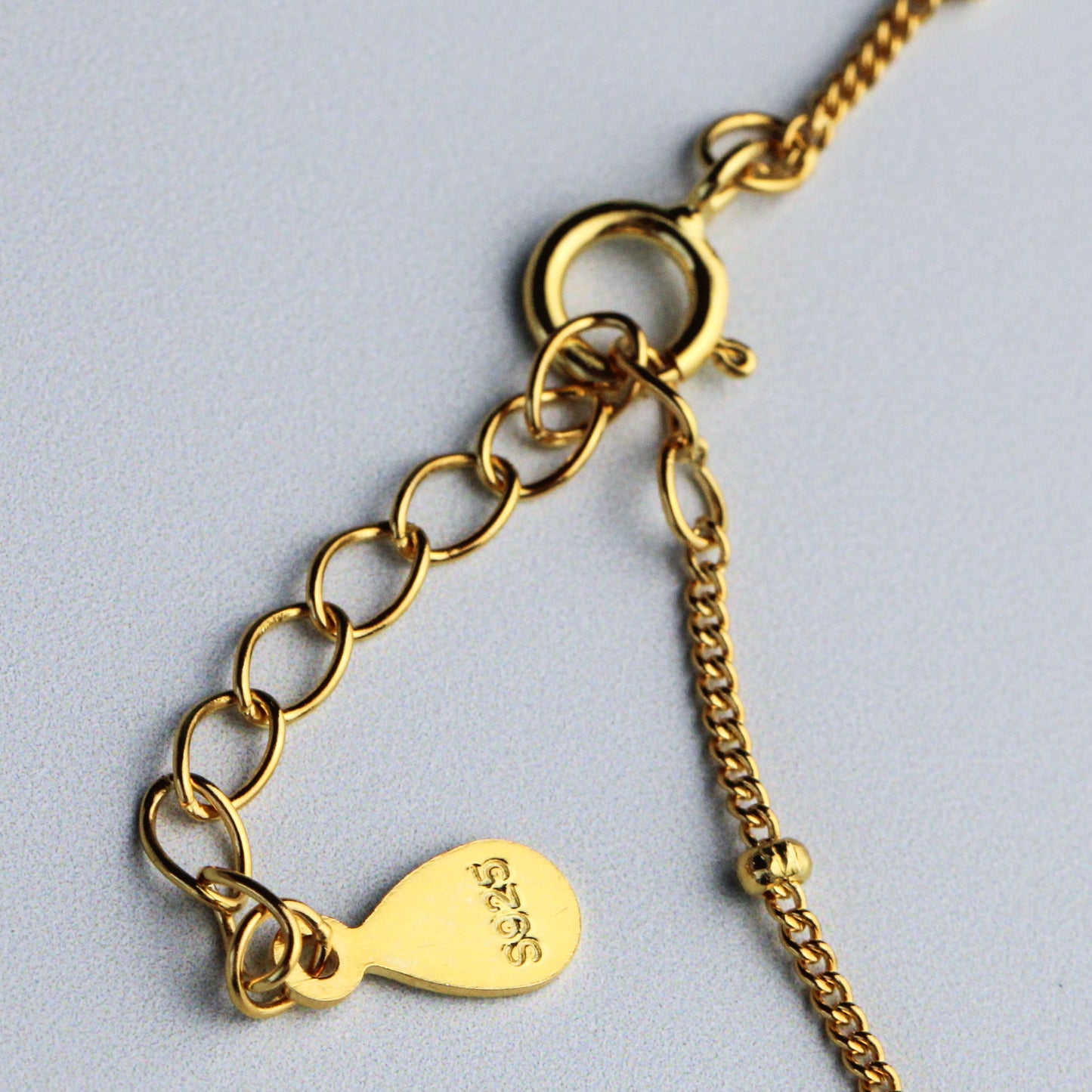 Bead Detail Chain Bracelet