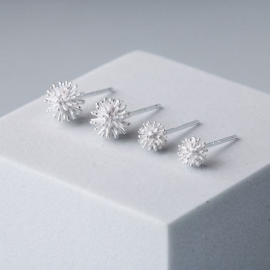 Dandelion Silver Studs