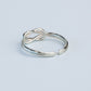 Adjustable Knot Ring