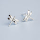 Dainty Dragonfly Stud Earrings