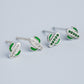 Crystal Cactus Stud Earrings