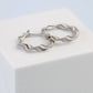 Twisted Hoop Earrings