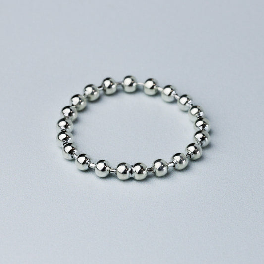 Bead Chain Flexible Ring