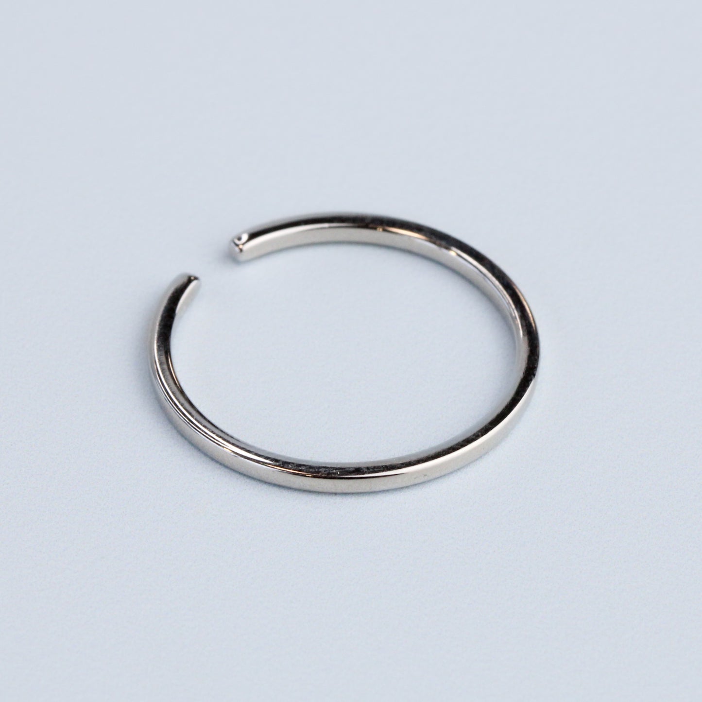 Minimalist Band Adjustable Ring