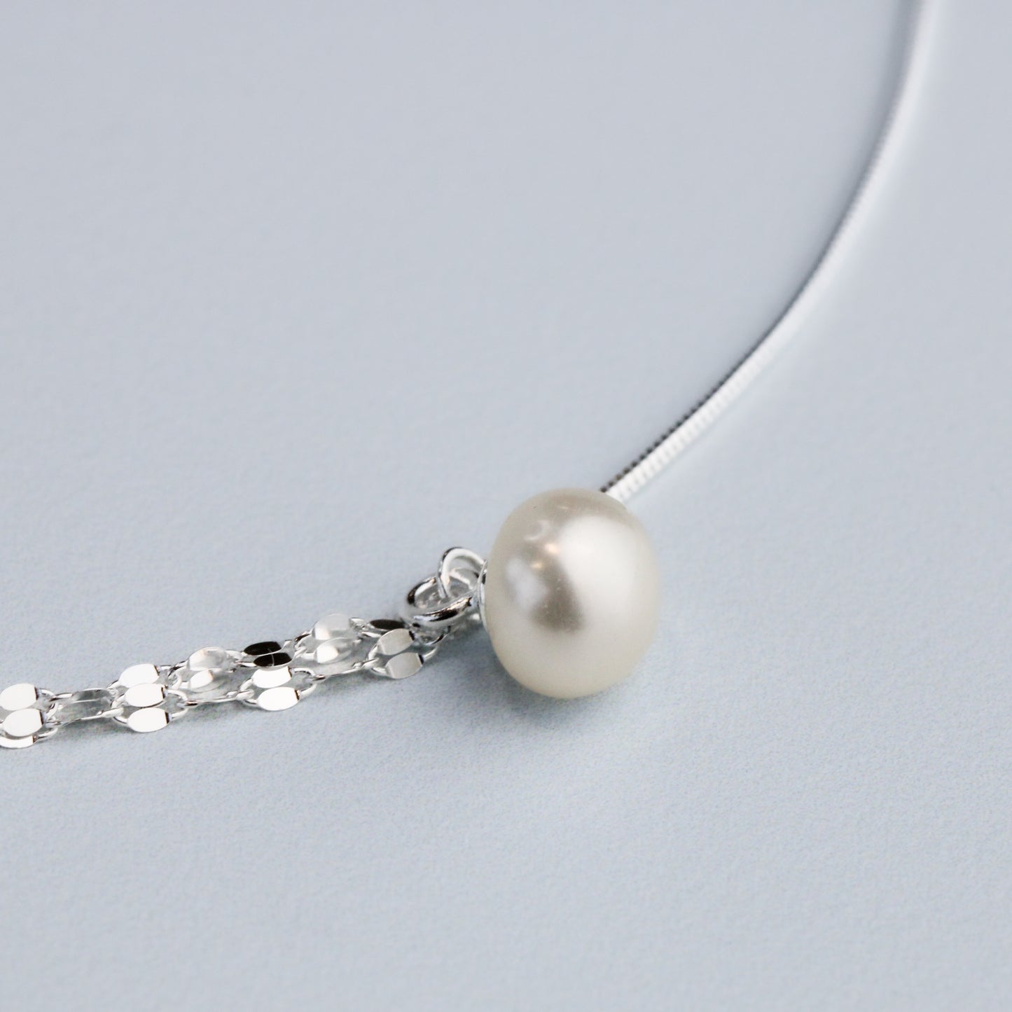 Double Chain Pearl Anklet
