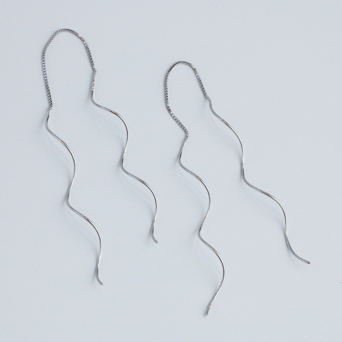 Double Spiral Threader Earrings