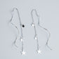 Star Chain Threader Earrings