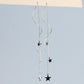 Star Chain Threader Earrings