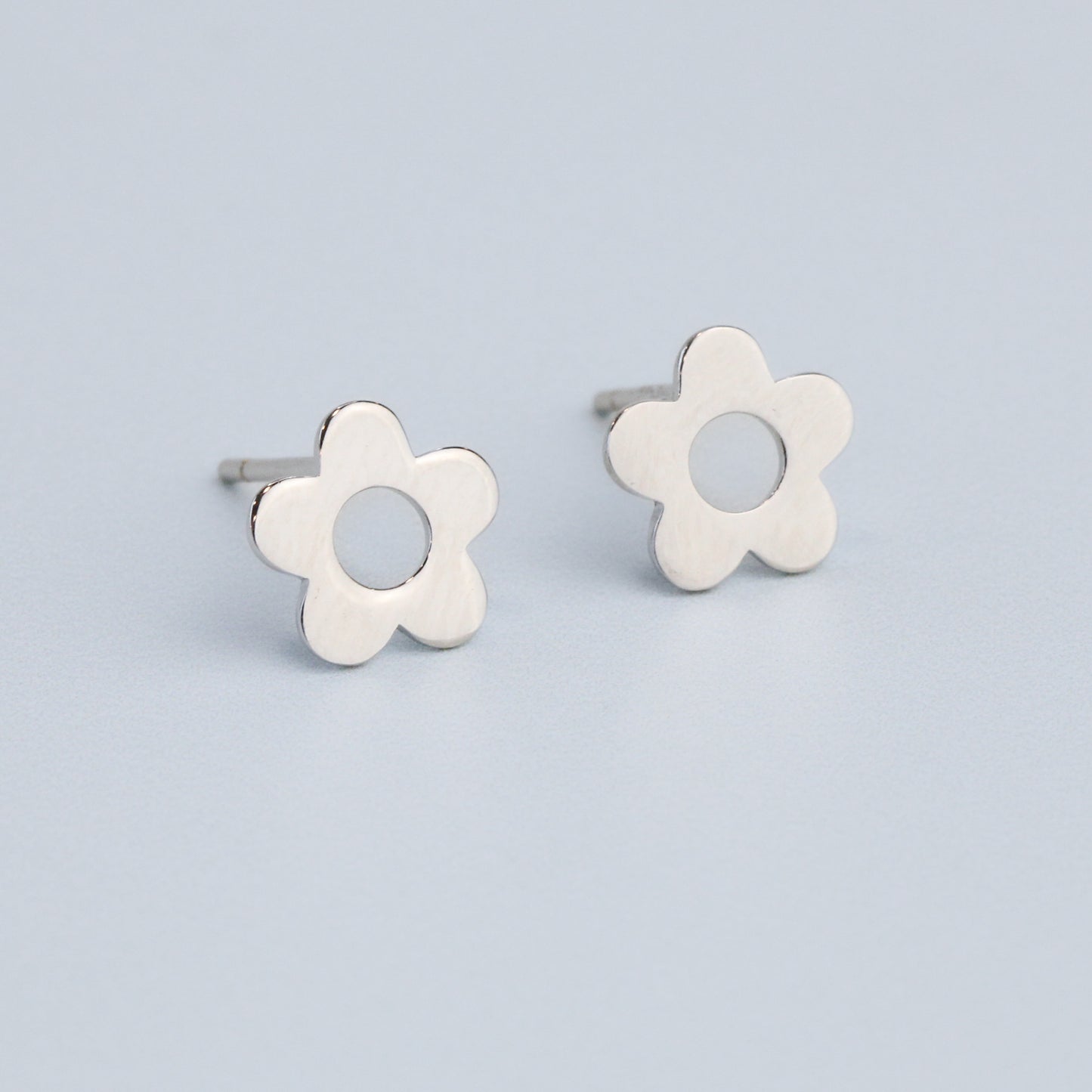 Simple Flower Stud Earrings