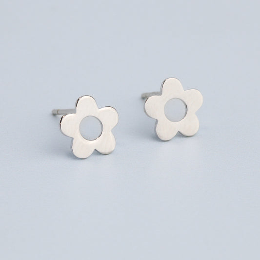 Simple Flower Stud Earrings