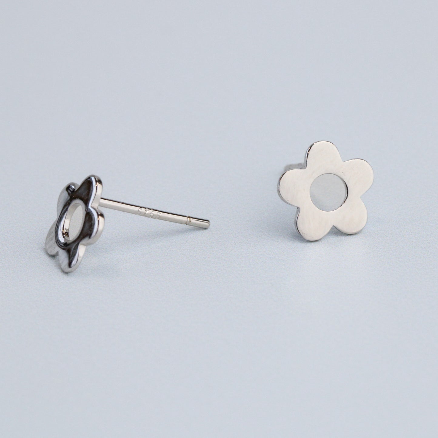 Simple Flower Stud Earrings