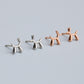 Balloon Dog Stud Earrings
